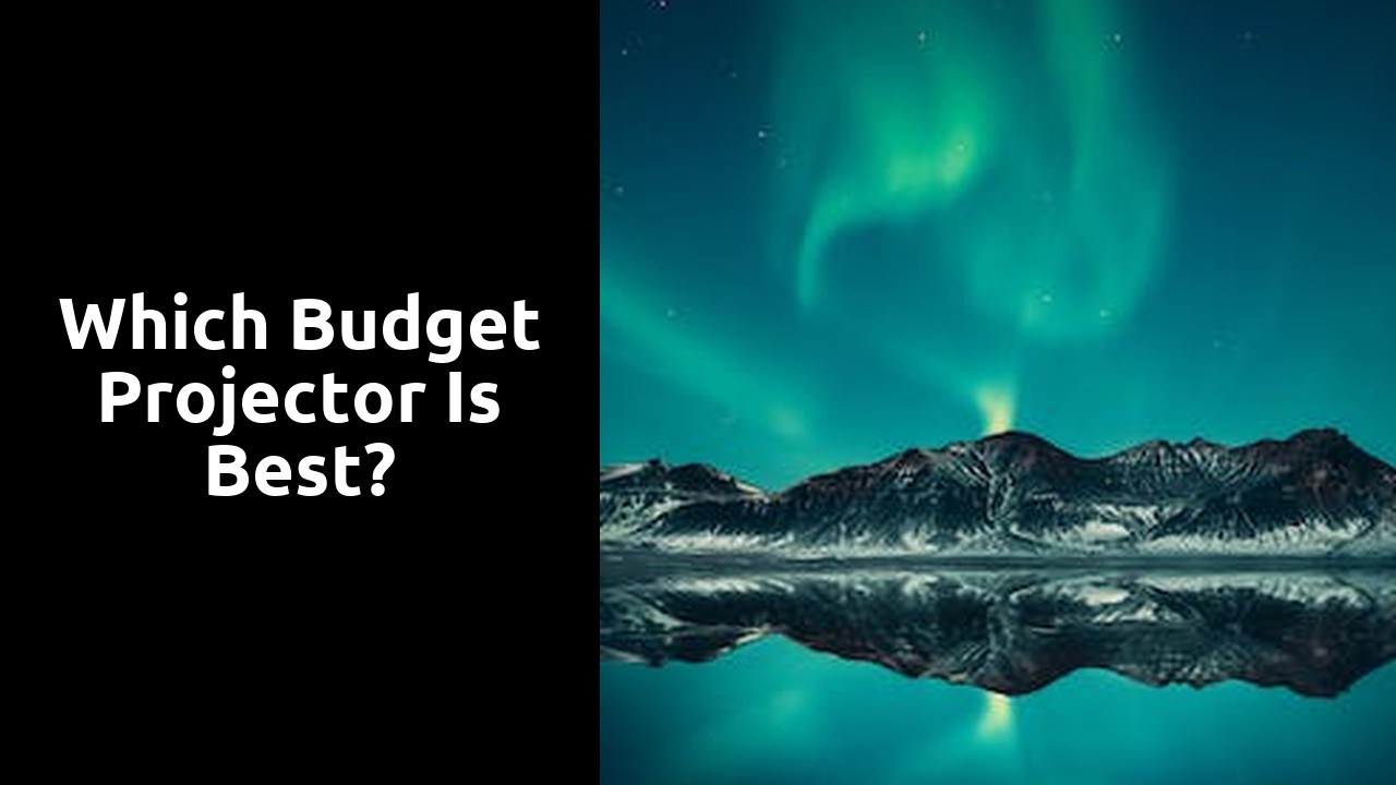 Which budget projector is best?